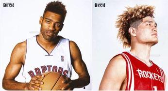 篮球明星做发型图片,潮流与个性的完美融合